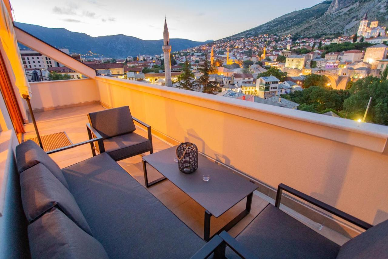Sky Penthouse Old Bridge With Sauna And Jacuzzi موستار المظهر الخارجي الصورة