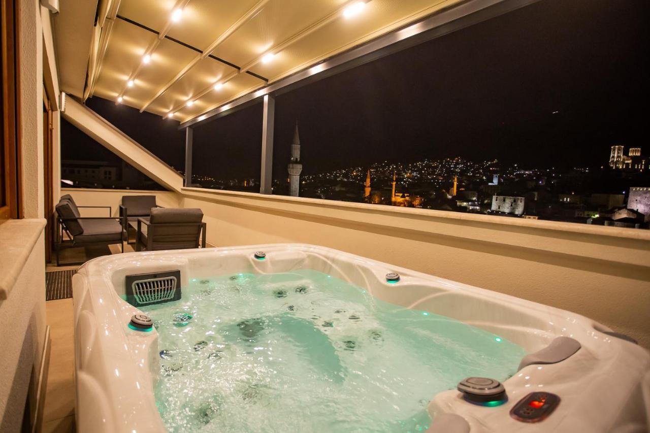 Sky Penthouse Old Bridge With Sauna And Jacuzzi موستار المظهر الخارجي الصورة